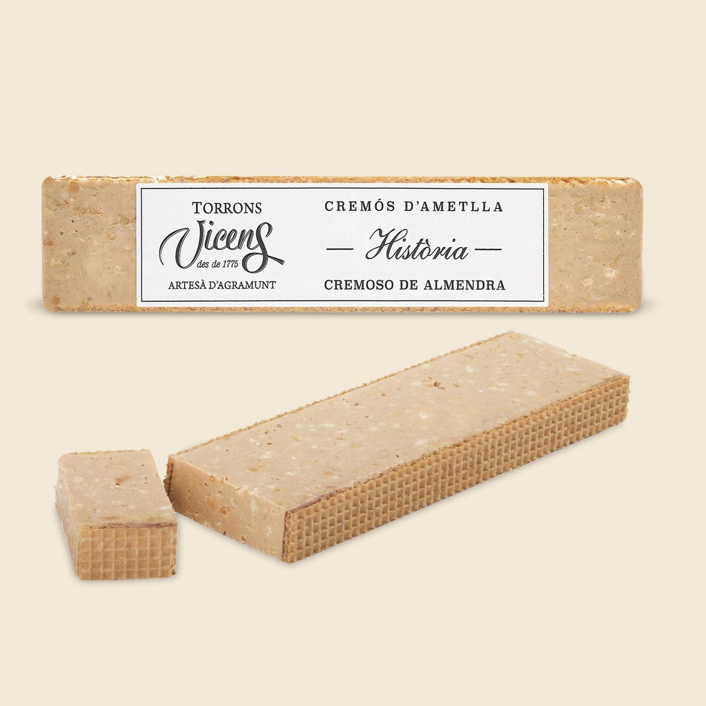 Vicens Creamy Almond Nougat »Historia«