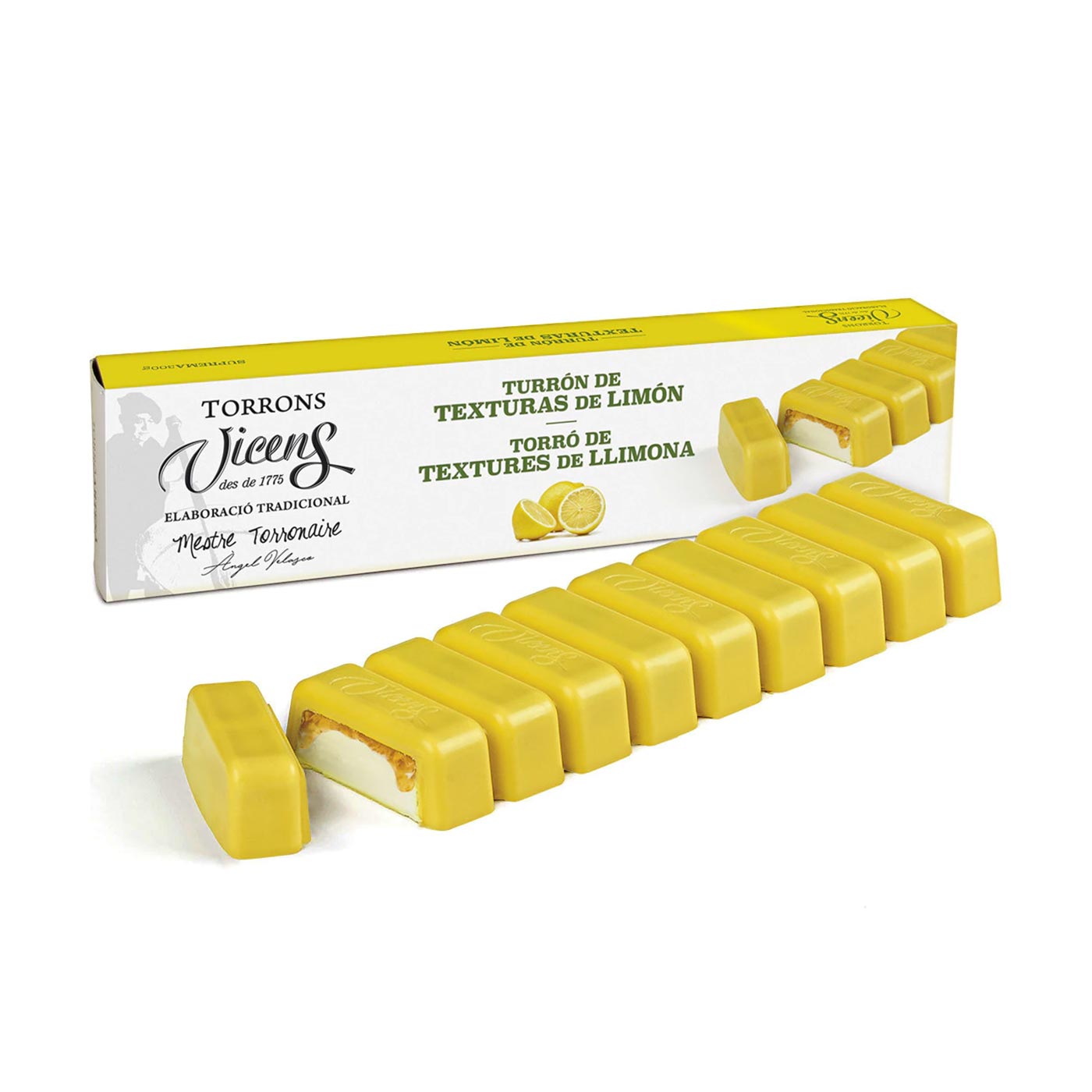 Vicens »Lemon textured nougat«