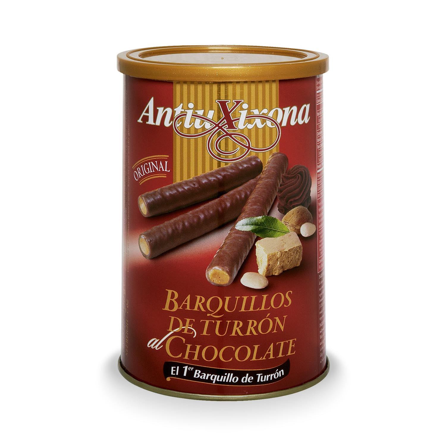 »AntiuXixona« Turrón-Waffelsticks mit Schokolade