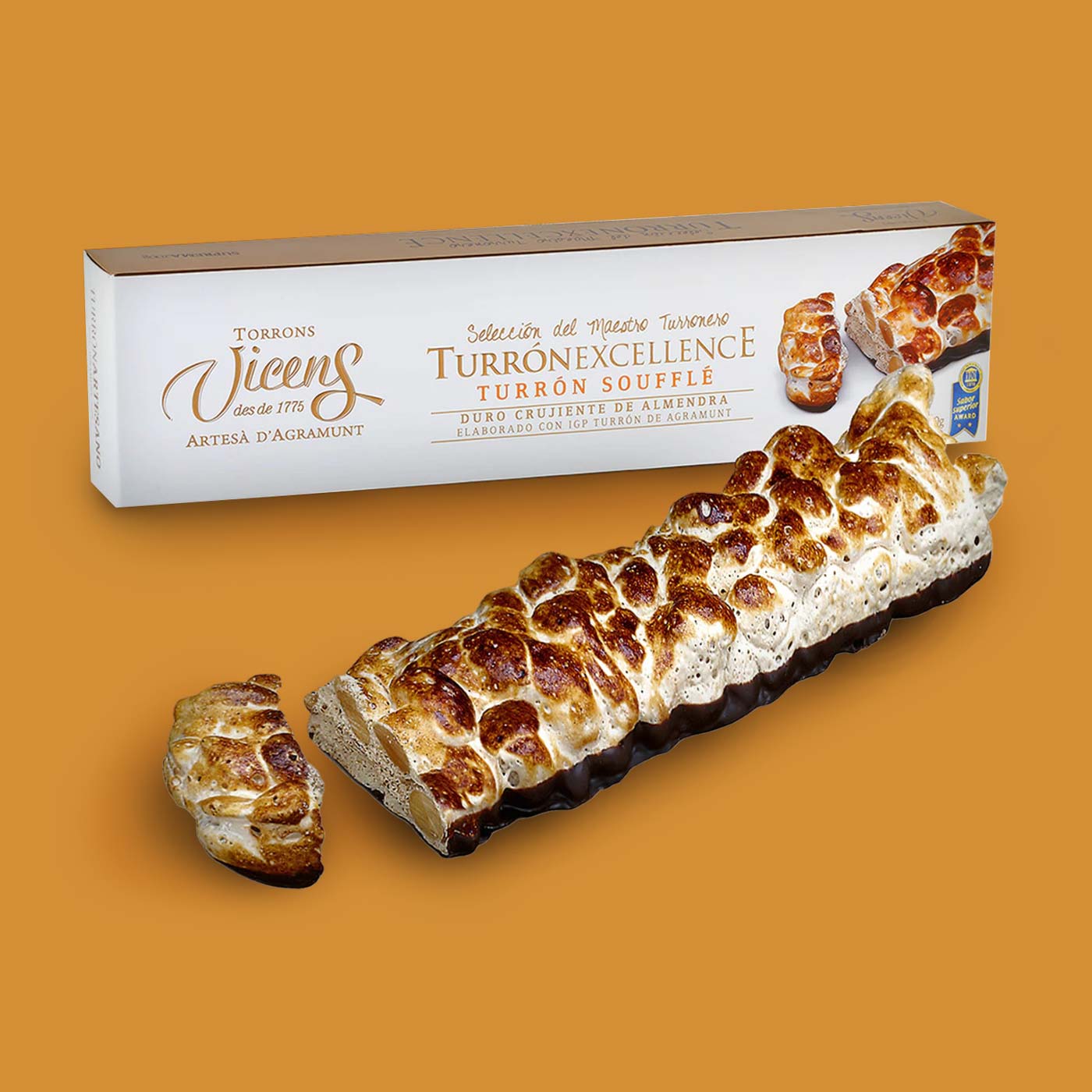 Vicens »Hard Almond Nougat Soufflé«