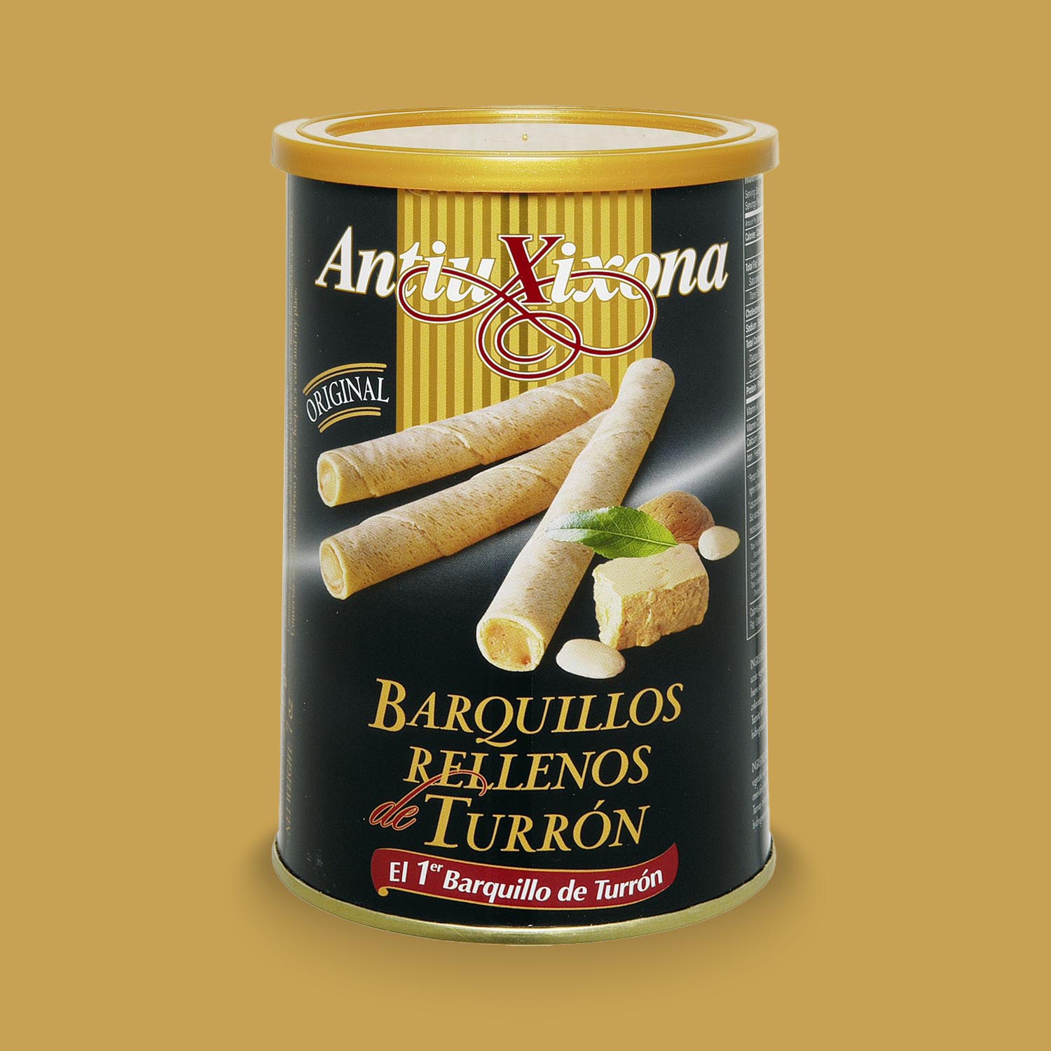 »AntiuXixona« Wafer Sticks Filled with Turrón