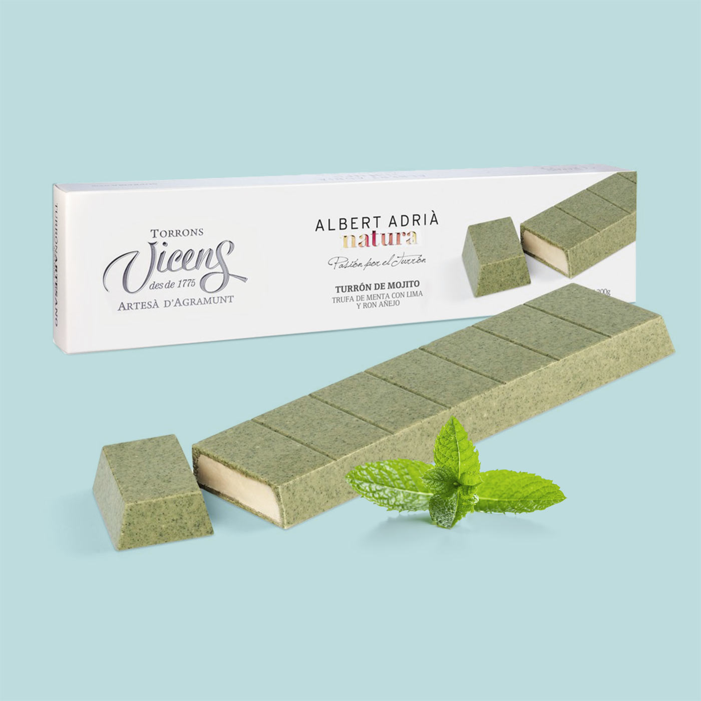 Vicens »Turrón de mojito« Adrià